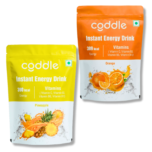 Instant Energy Drink Combo – Orange & Pineapple