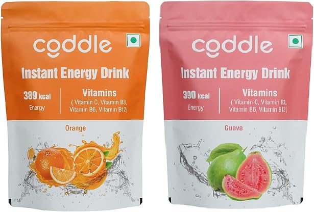Instant Energy Drink Combo – Orange & Guava
