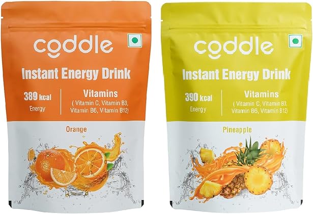 Instant Energy Drink Combo – Orange & Pineapple