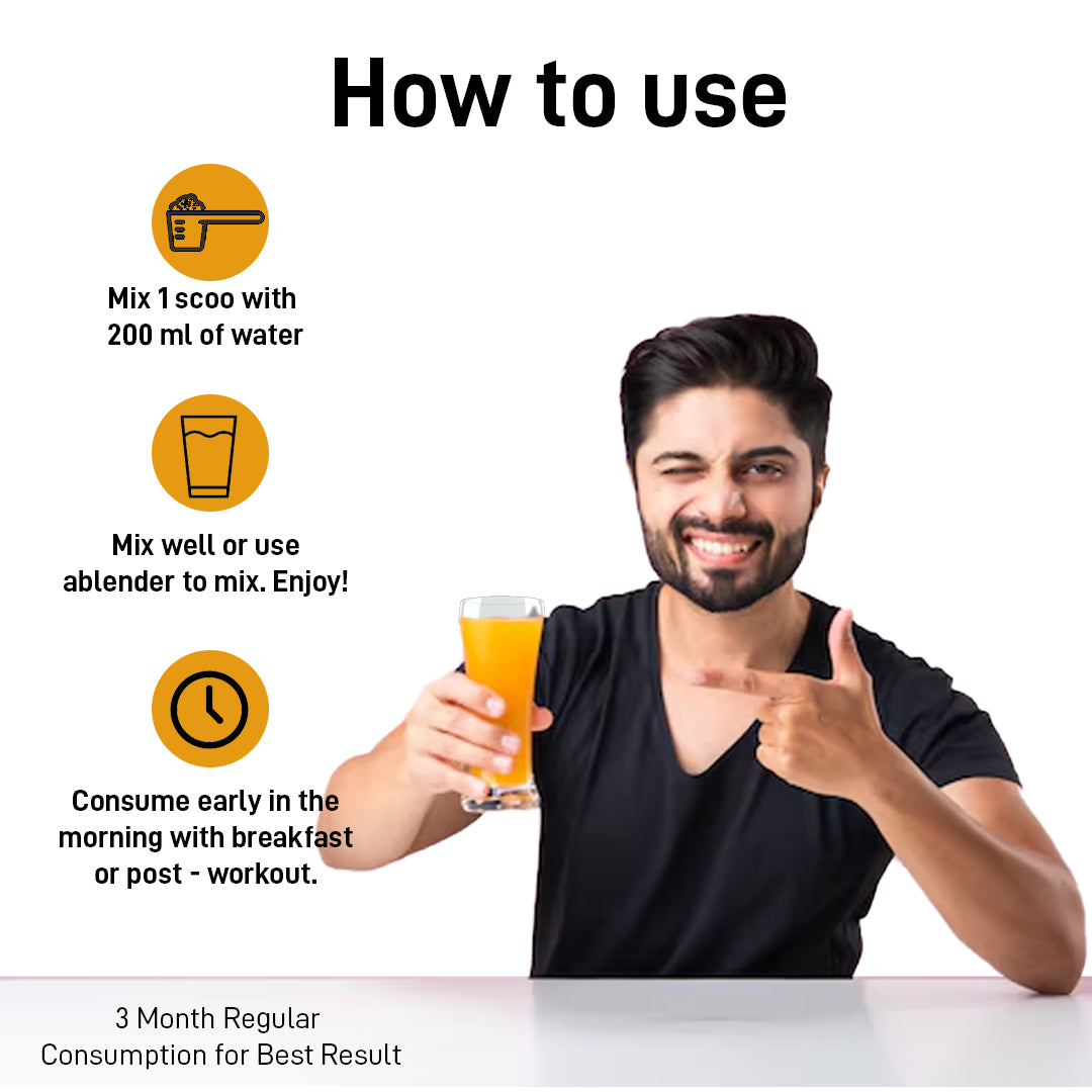 Orange Instant Energy Drink Powder