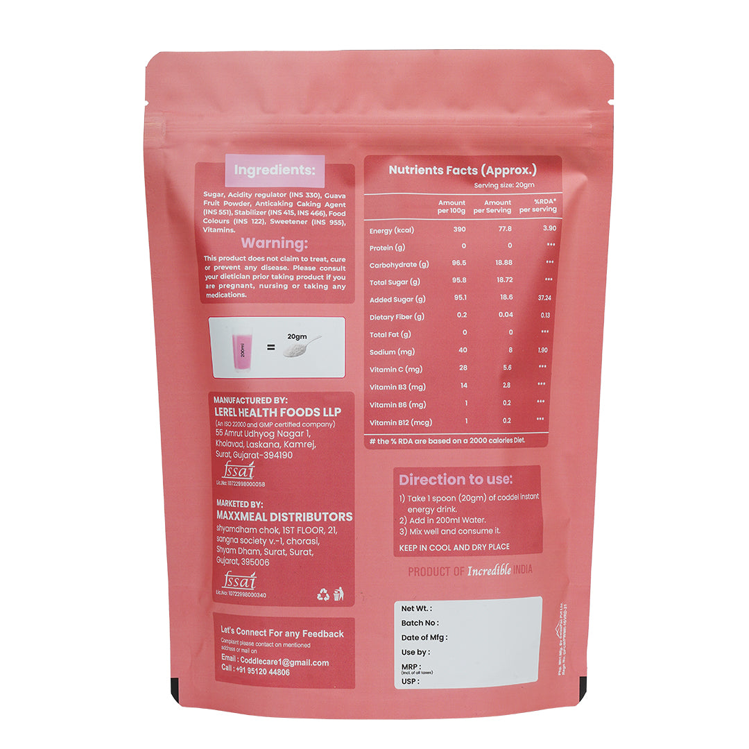 Guava Instant Energy Drink Powder